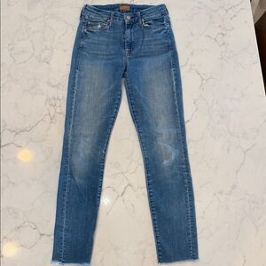 MOTHER Light Blue Skinny Jeans